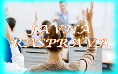 POZIV NA JAVNU RASPRAVU