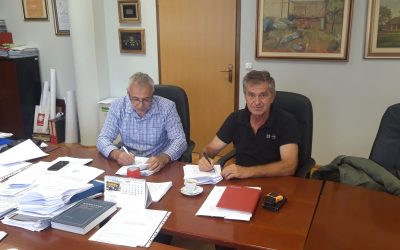 Potpisan ugovor o Izgradnji nogostupa u ulici Bana Josipa Jelačića