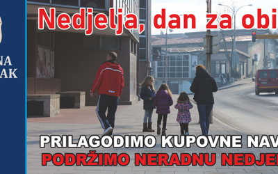 INFO KAMPANJA OPĆINE KISELJAK – NERADNA NEDJELJA: SOLIDARNOST I PODRŠKA PREMA RADNICIMA ALI I PODUZETNICIMA