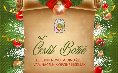 Božićna čestitka načelnika općine Kiseljak