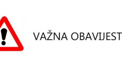PRODUŽUJE SE ROK ZA ŽALBE NA LISTU VLASNIKA STAMBENIH OBJEKATA I PRIPADAJUĆE IZNOSE ZA NAKNADU ŠTETE OD POPLAVA