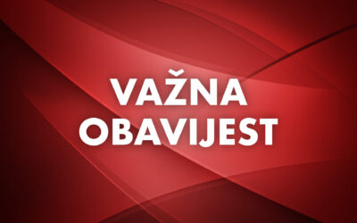 Obavijest Udrugama i sportskim klubovima!