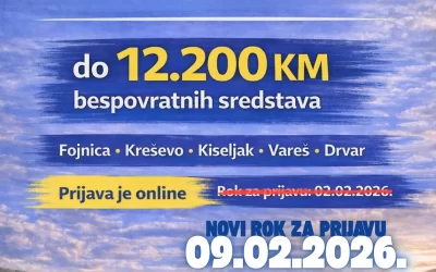 Produžen rok za prijavu na Javni poziv