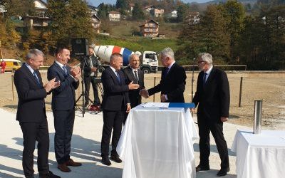 SVEČANOST OBILJEŽAVANJA POČETKA RADOVA NA IZGRADNJI NOVE ZGRADE DOMA ZDRAVLJA